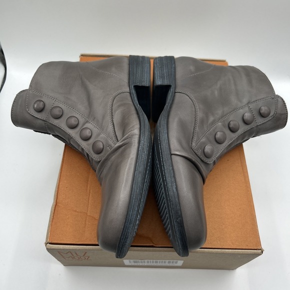 Miz Mooz Louise Women's Leather Ankle Boots SZ: 9 M, Graphite Gray-Box Included - Picture 7 of 16